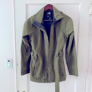 North Face Olive Jacket Raincoat